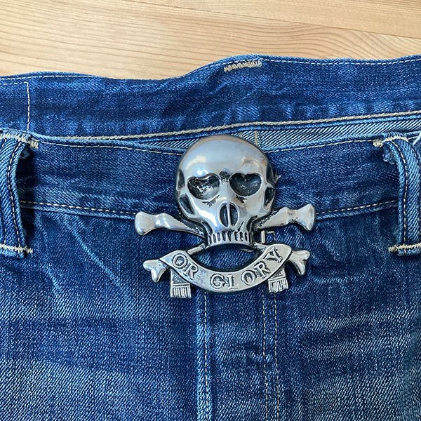 デス オア グローリー ビンテージ ベルト バックル DEATH OR GLORY