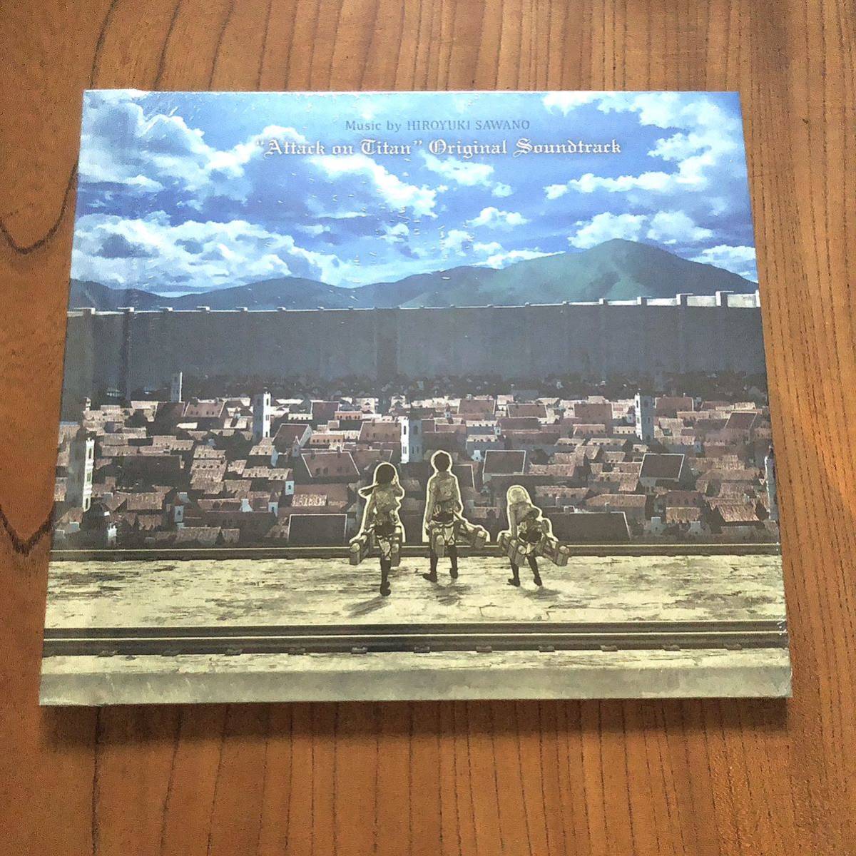アナログレコード 進撃の巨人 サントラ 激レア 世界1000枚限定 澤野