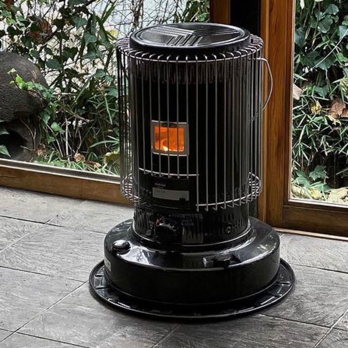 五徳サービス トヨストーブ TOYOTOMI KS-67H 石油ストーブ 黒 ギア