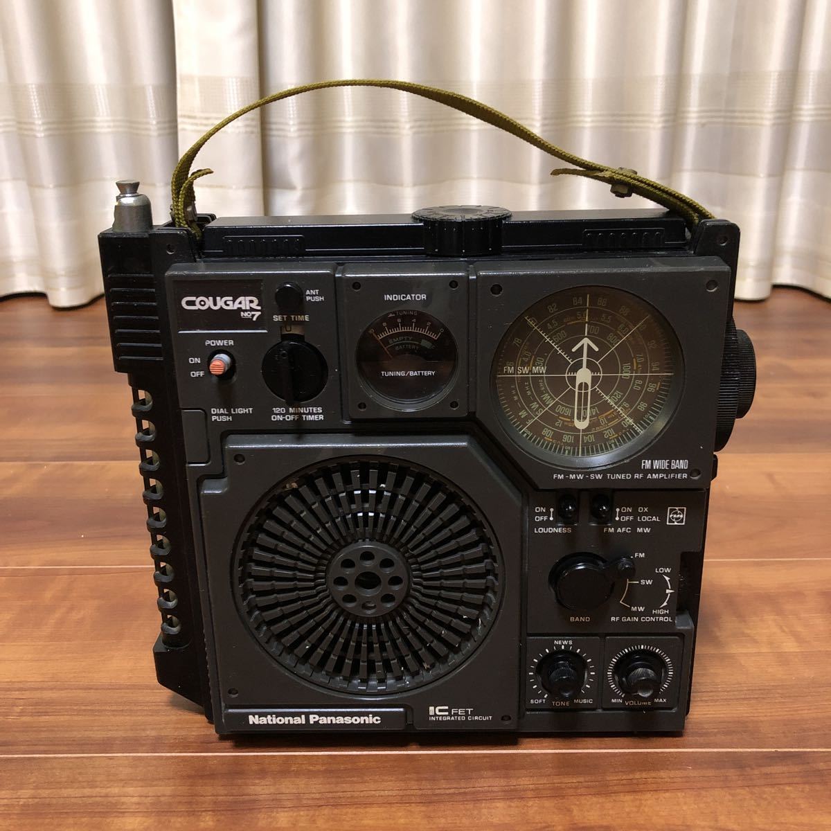 Yahoo!オークション - BCLラジオNational COUGAR NO.7 クーガ7 RF-877