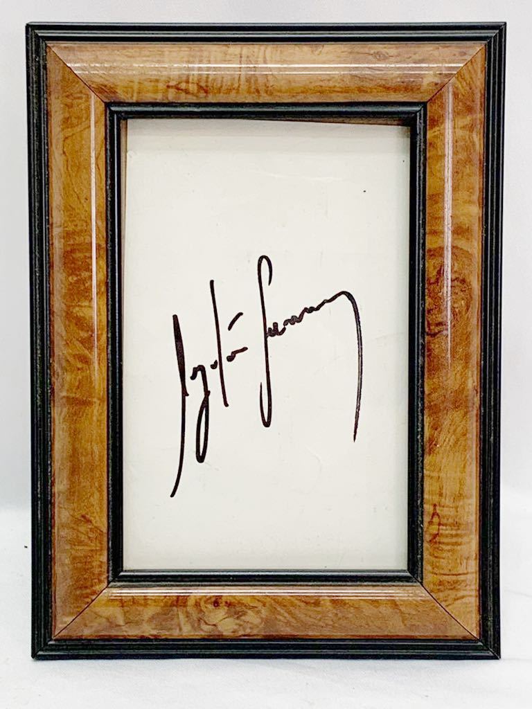 Yahoo!オークション - 本物保証 アイルトン ・ セナ 直筆サイン 直筆