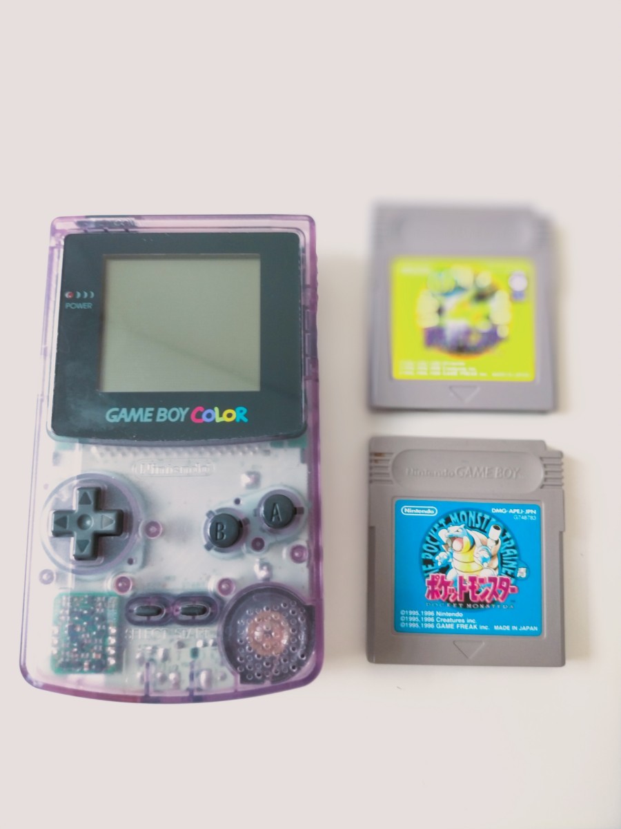 任天堂 ゲームボーイカラー クリアパープル｜Yahoo!フリマ（旧PayPay