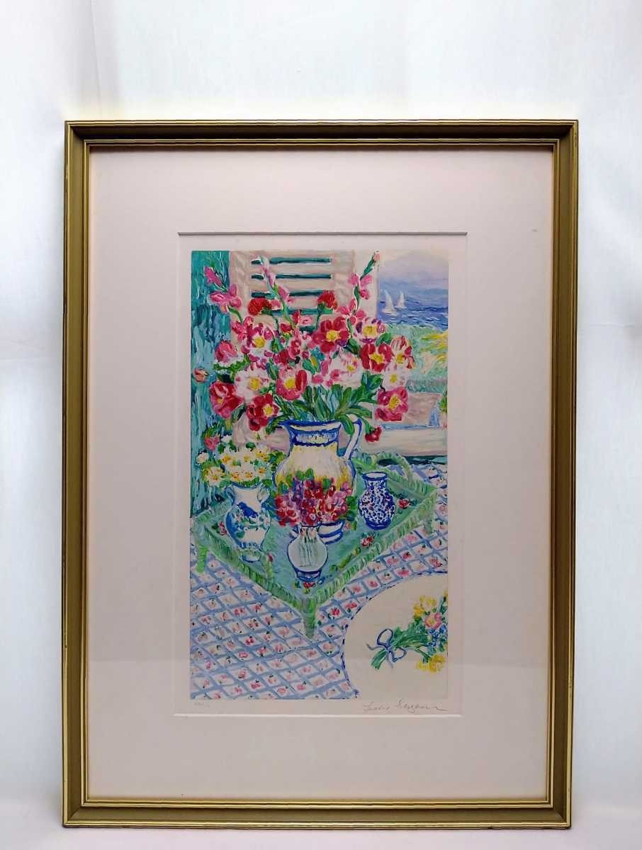 真作】レスリーセイヤー 油彩 4号 真作】レスリーセイヤー 油彩 4号 真