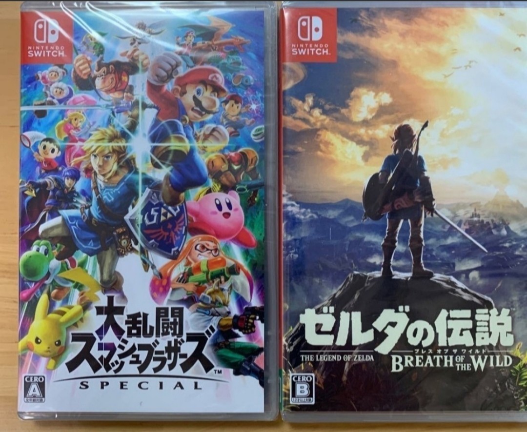 ゼルダの伝説 ブレワイ&ティアキン 大乱闘スマッシュブラザーズ 大乱闘