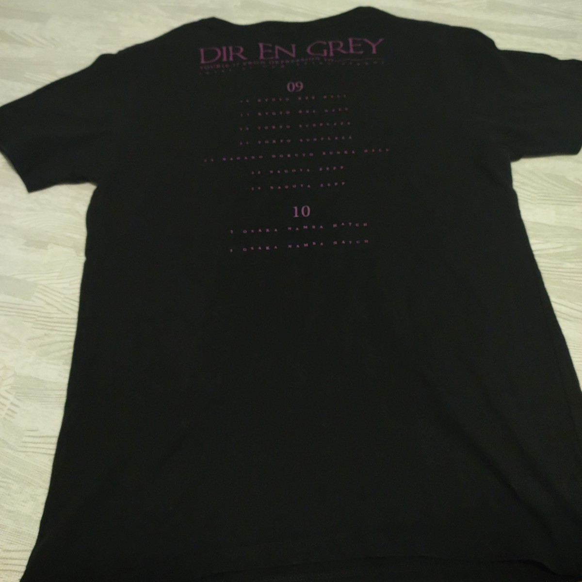 Dir en Grey 2016-17 ツアーTシャツ ディルアングレイ DUM SPIRO SPERO