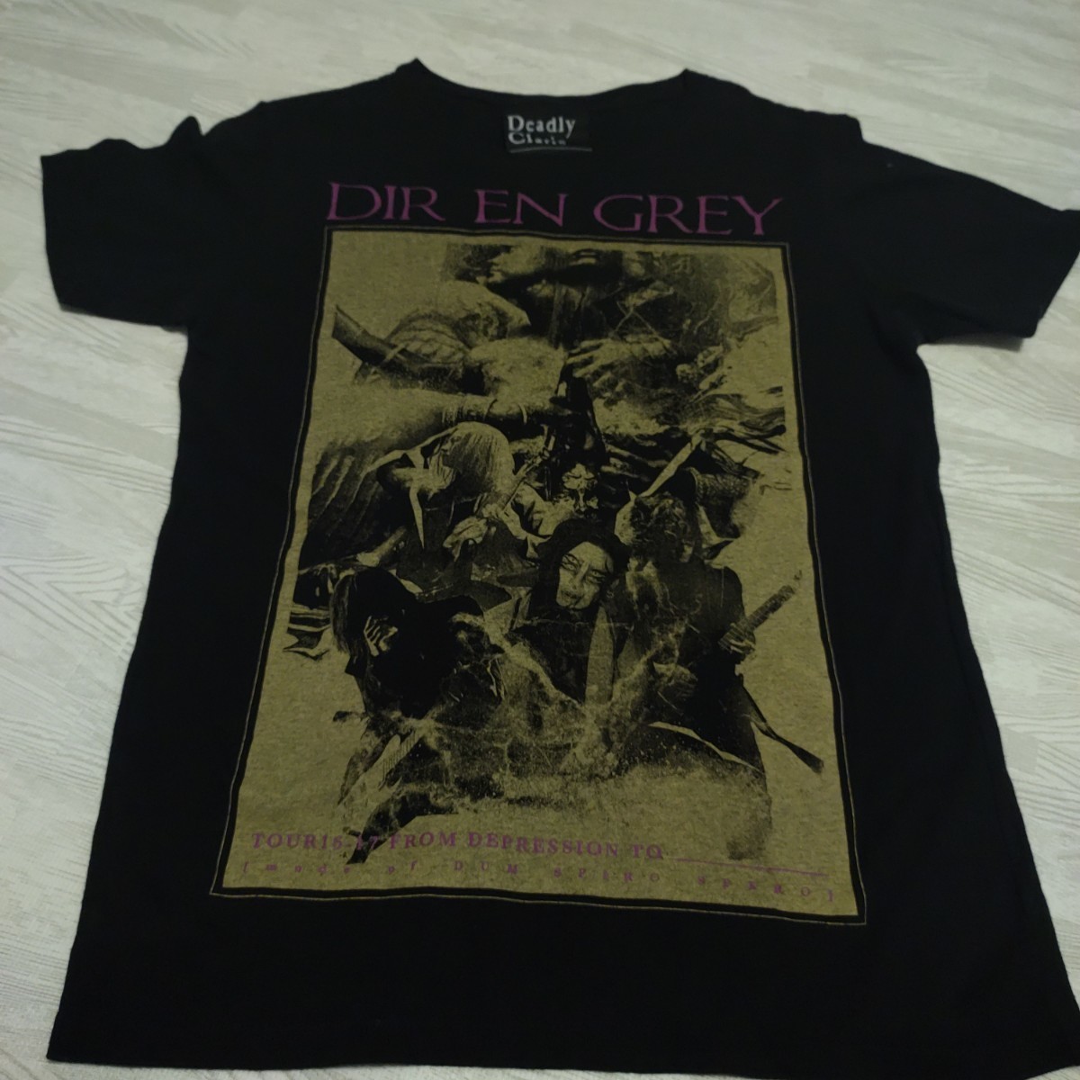 Dir en Grey 2016-17 ツアーTシャツ ディルアングレイ DUM SPIRO SPERO