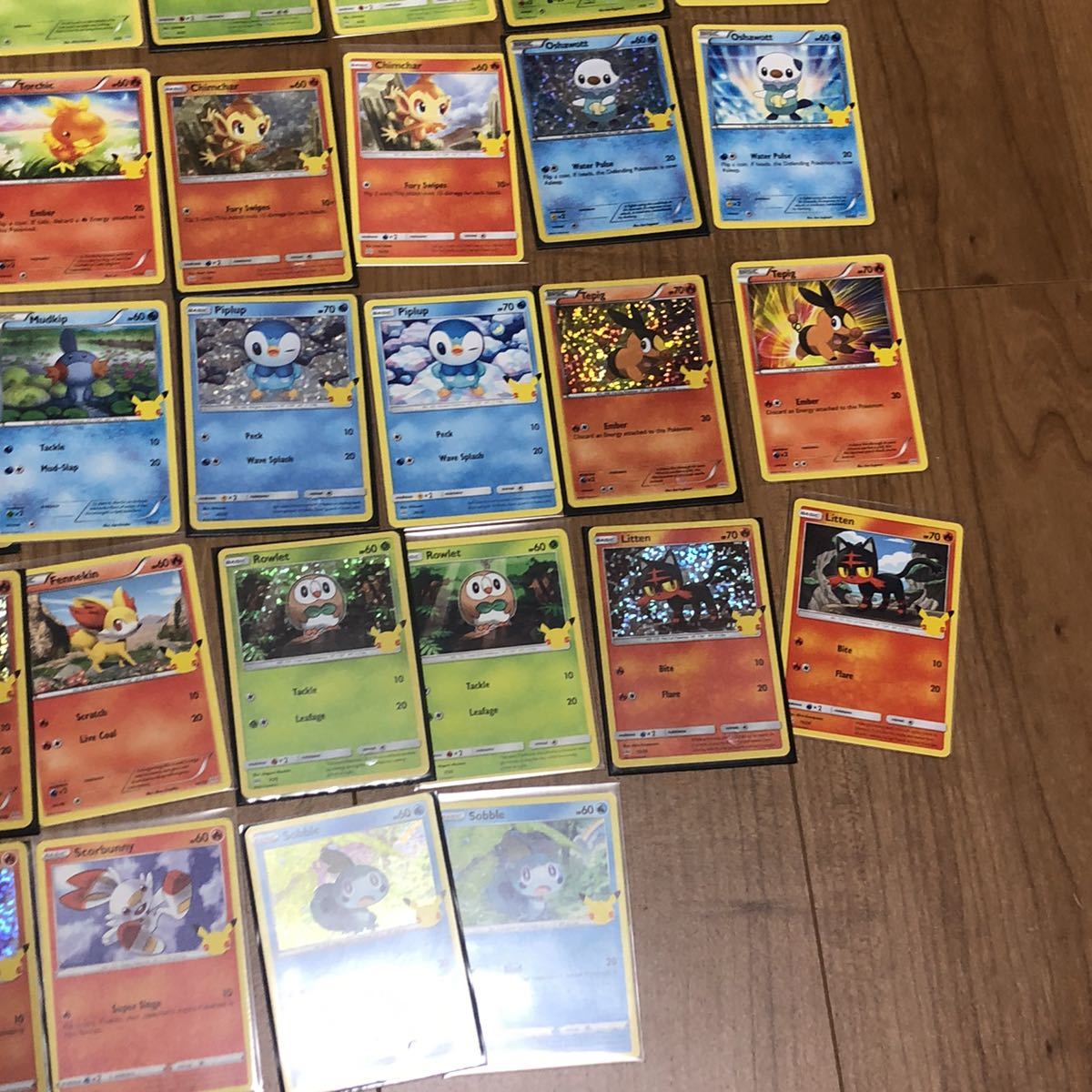 ポケモンカード 英語版 25周年マクドナルド限定プロモカード ホロ