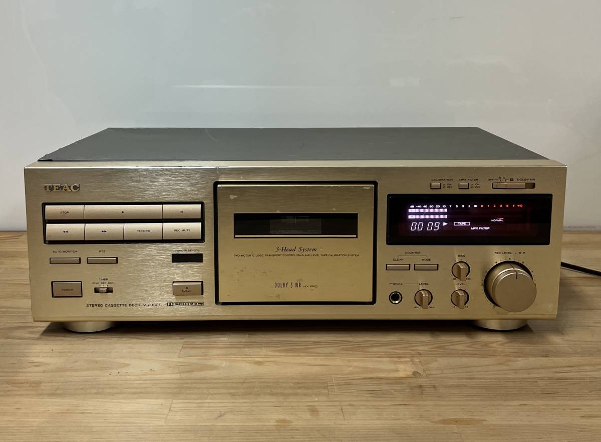 Yahoo!オークション - TEACティアック V-2030S カセットデッキ 中古
