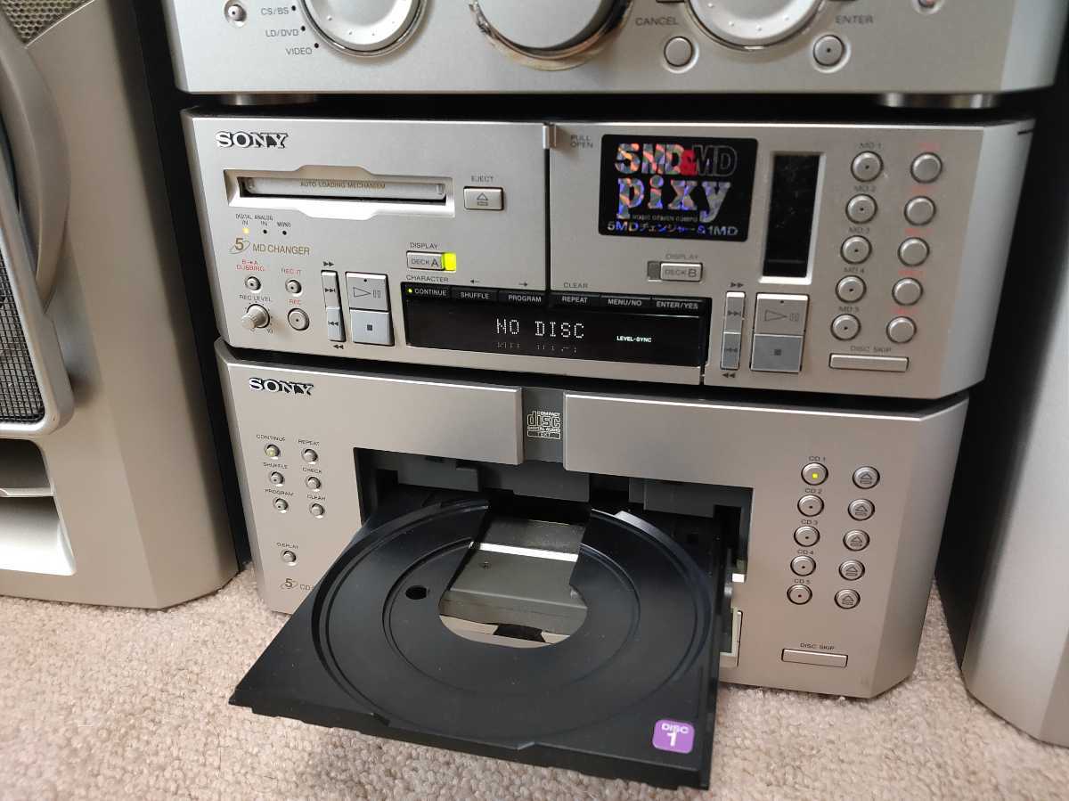 希少 SONY ソニー DHC-MD919 CD MD コンポ ハイファイ Yahoo