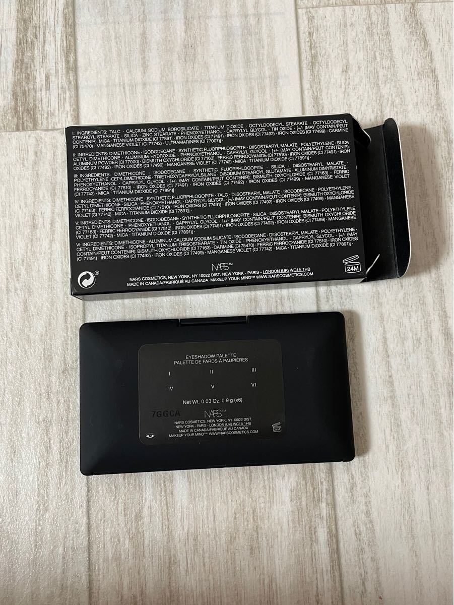 NARS ナーズ アイシャドーパレット 8478 クリストファー・ケイン