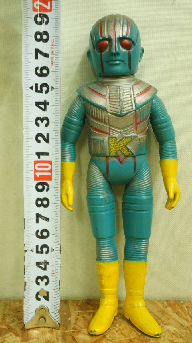 Yahoo!オークション - ポピー ロボット刑事K ミドルサイズ ソフビ 人