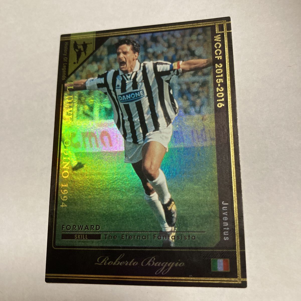 Yahoo!オークション - 送料込/WCCF15-16HOLEロベルト・バッジョ/ユベン