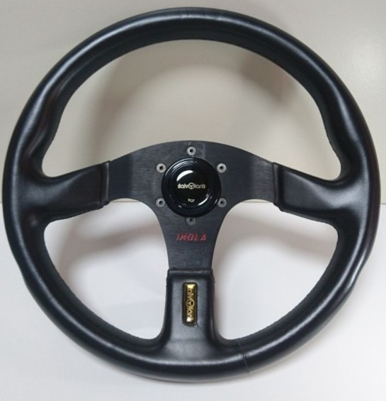 c*p様 当時物！IMOLAステアリング35 当時物 イタルボランテ イモラ