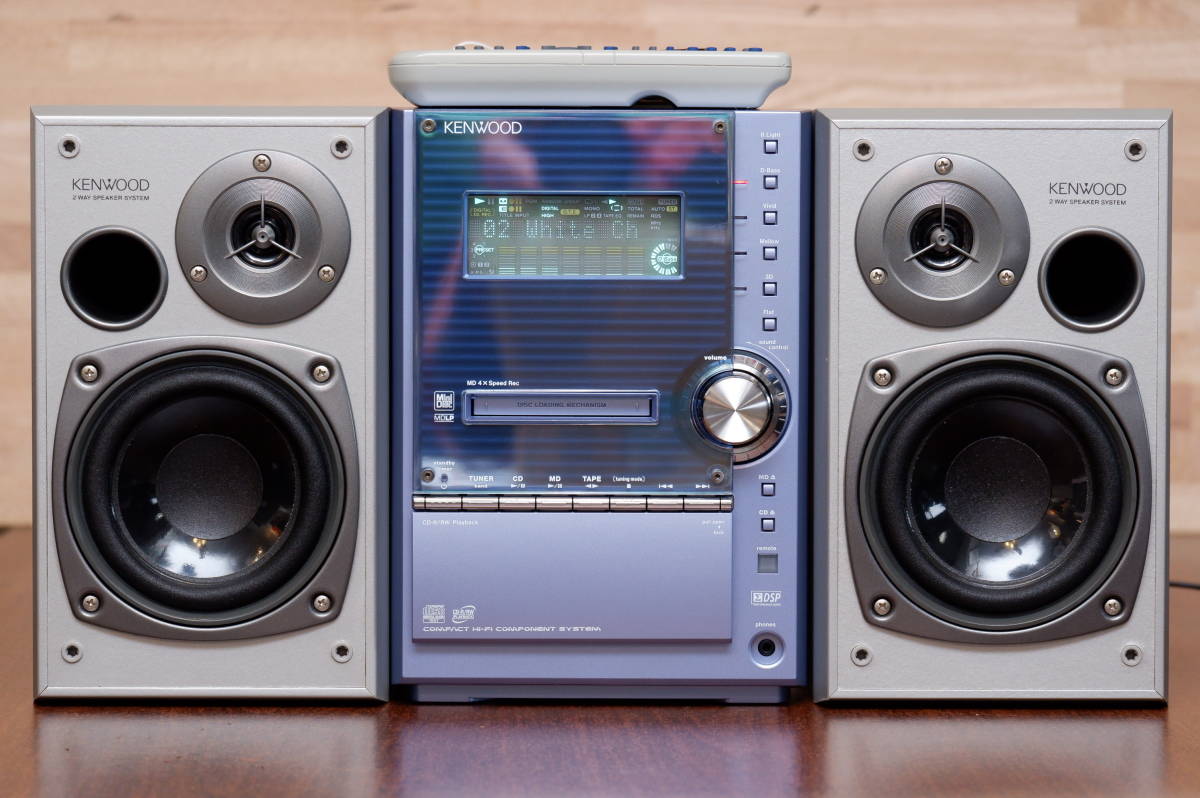 Yahoo!オークション - KENWOOD RXD-SL3MD 2004年製 CD/MD/TUNER/TAPE