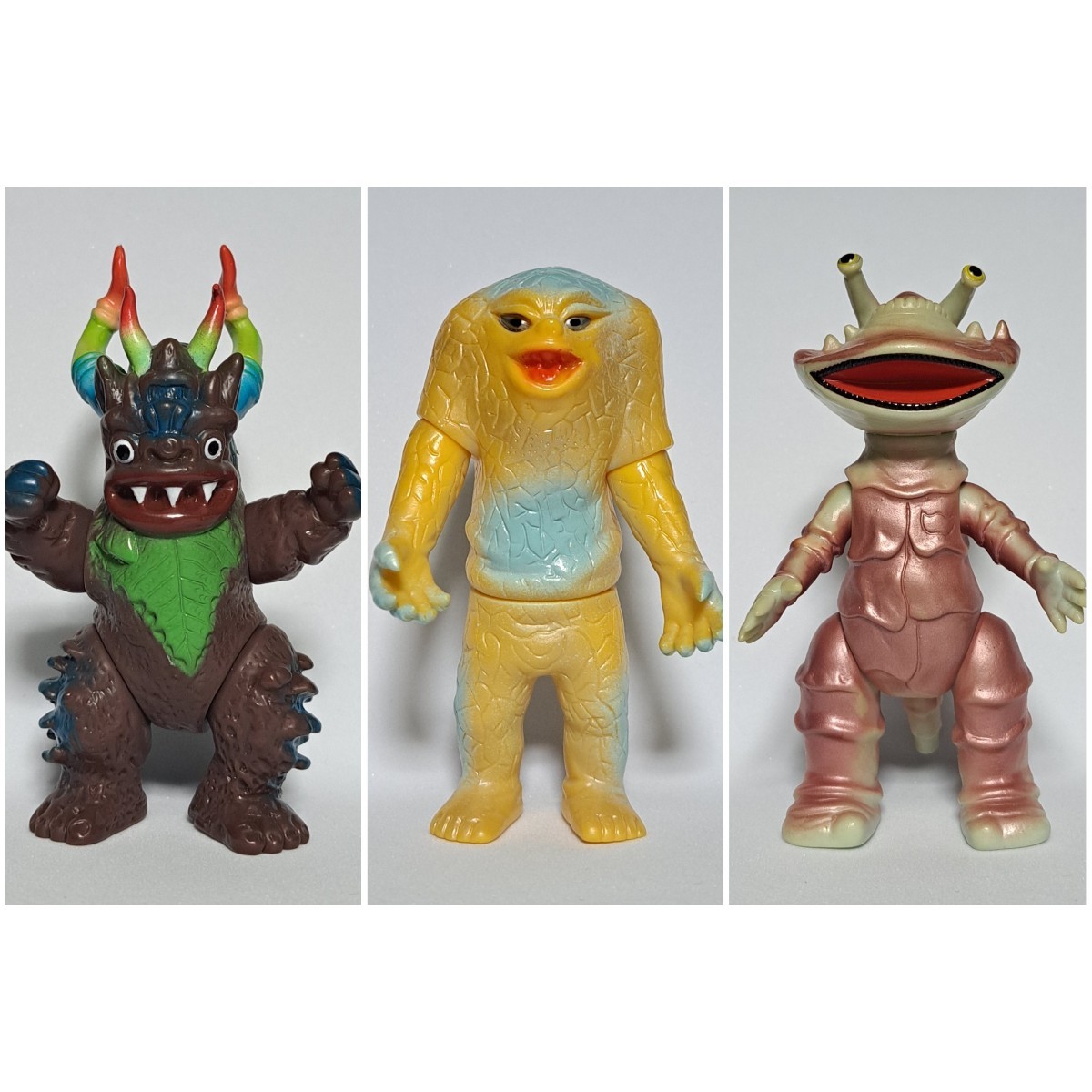 ブルマァク魂1 2 3 全17種セット ウルトラQ ウルトラマン怪獣ソフビ 検