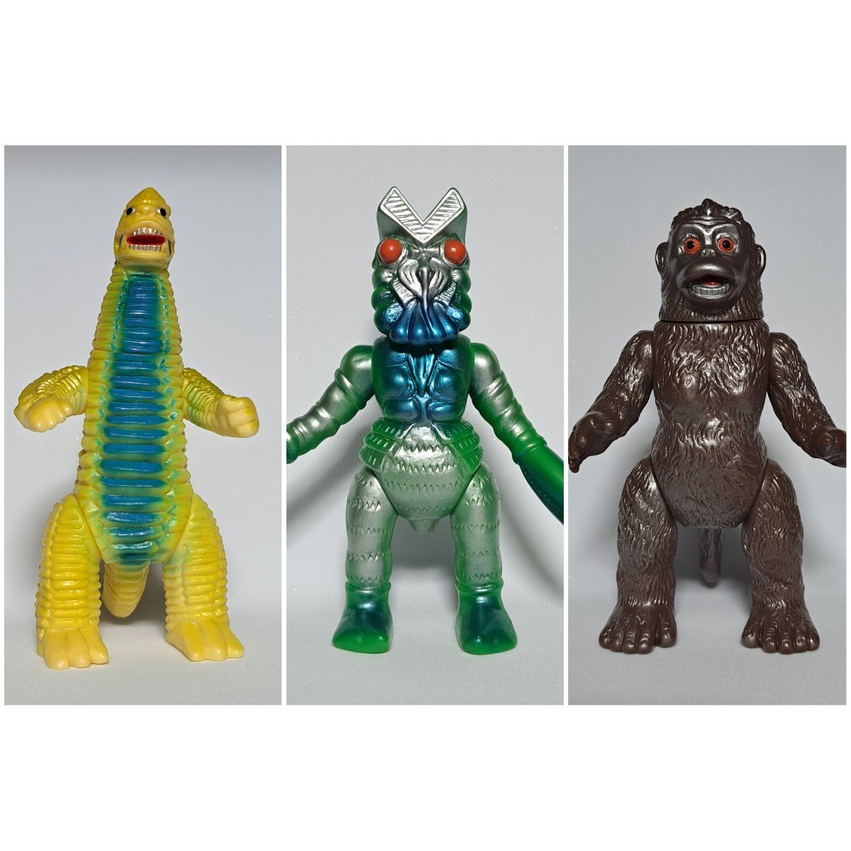 ブルマァク魂1 2 3 全17種セット ウルトラQ ウルトラマン怪獣ソフビ 検