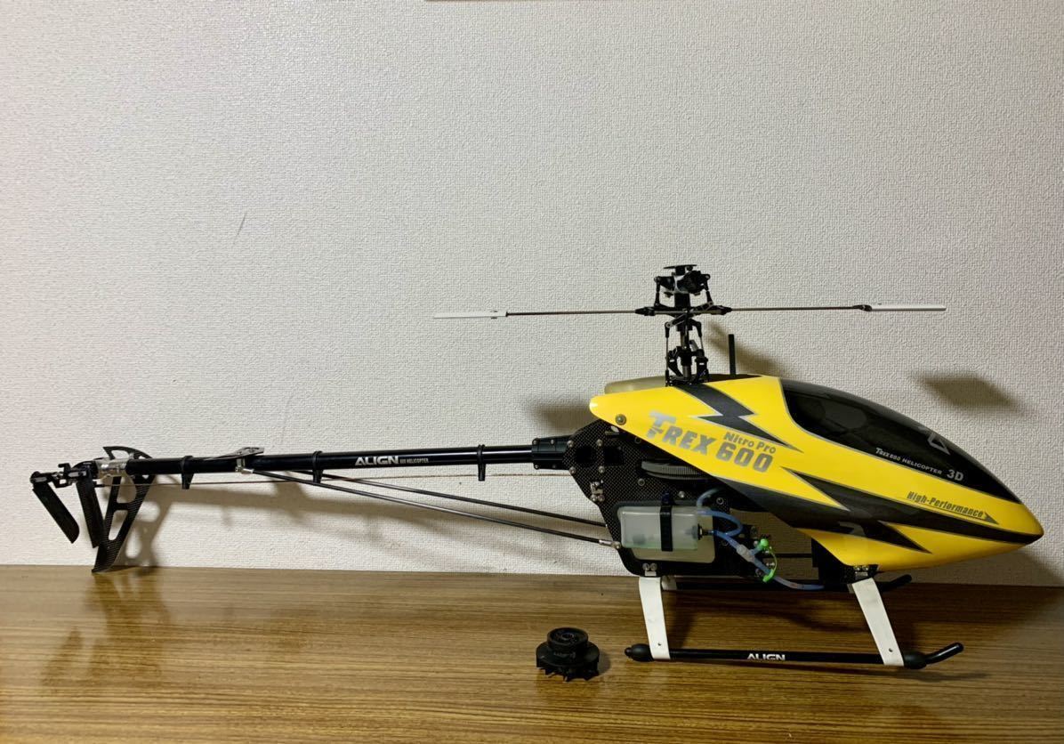 ALIGN T-REX600E DFC PRO ヘリコプター中古セット ALIGN T-REX600E DFC