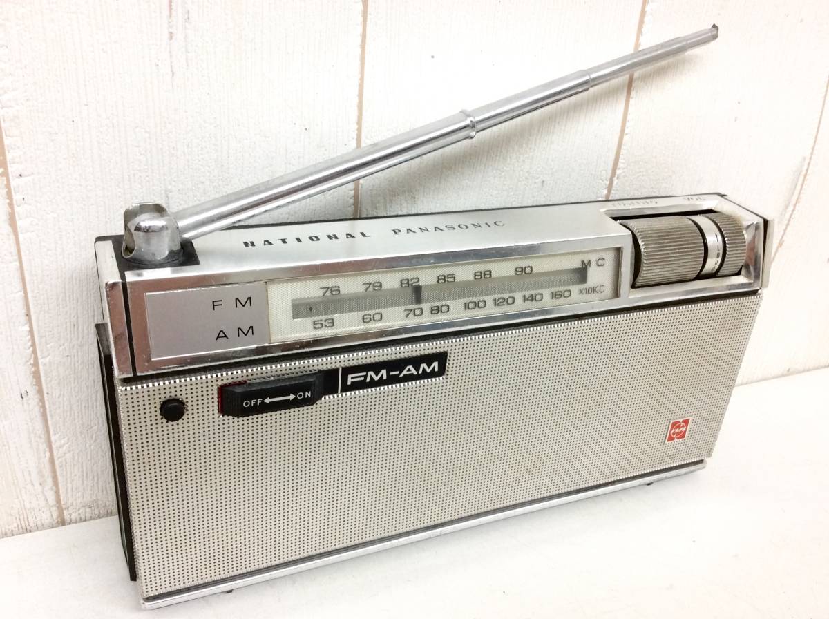Yahoo!オークション - 昭和レトロ 【 National トランジスタラジオ RF-