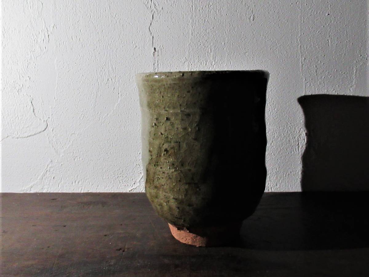 Yahoo!オークション - 武州 飯能窯『虎澤英雄 1935-2022』灰釉湯呑 未