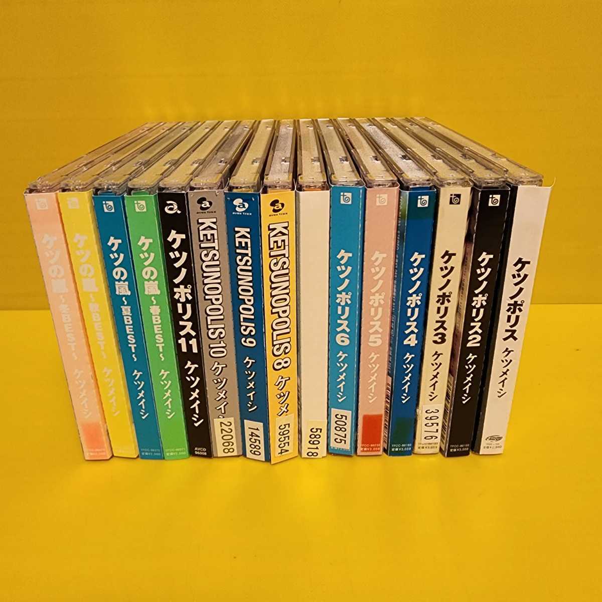 新品ケース ケツメイシCD15枚セットケツノポリス1～11ケツの嵐〜春夏