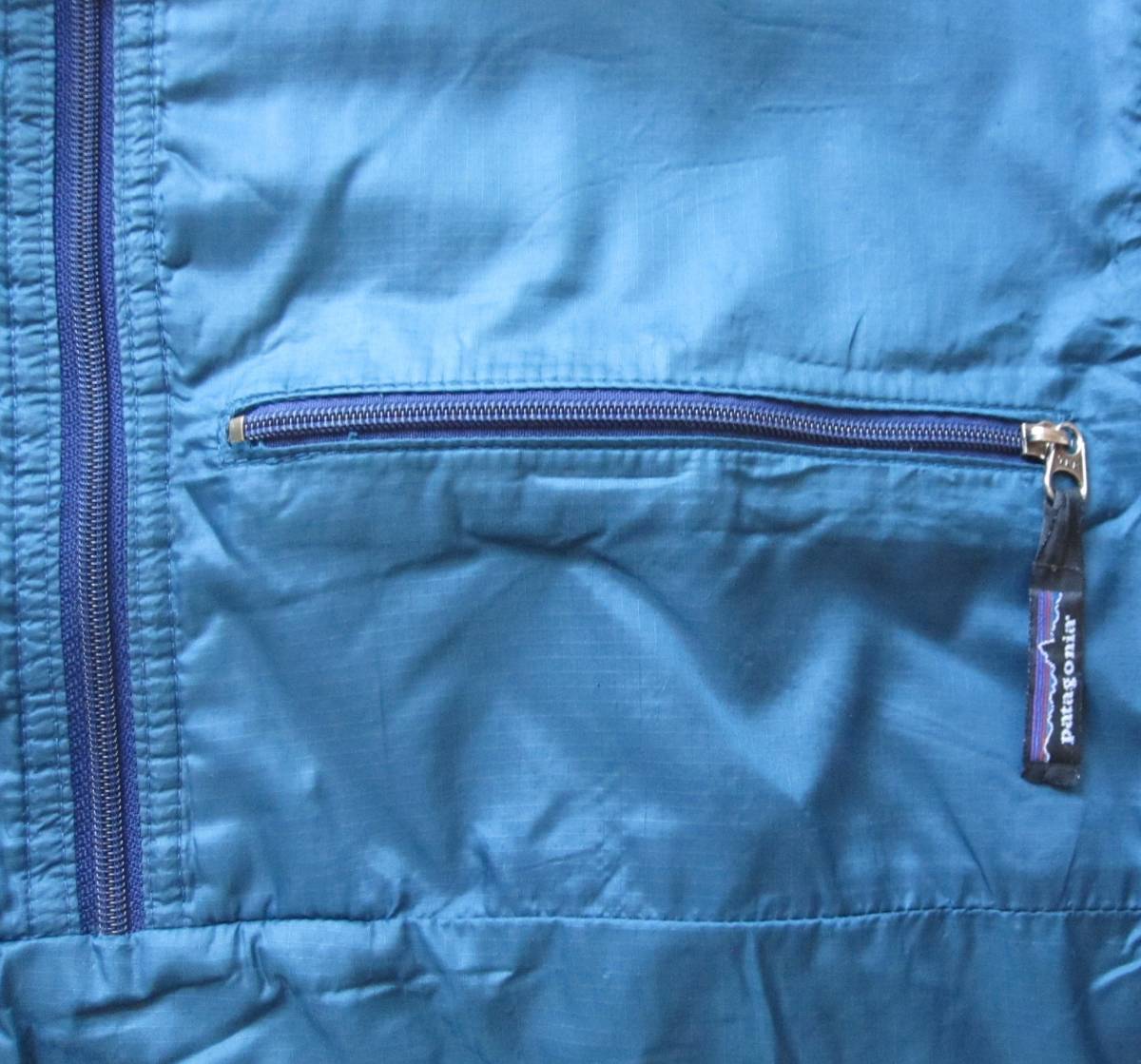 90s パタゴニア パフボール プルオーバー (M) ブルーグラス x ブライト