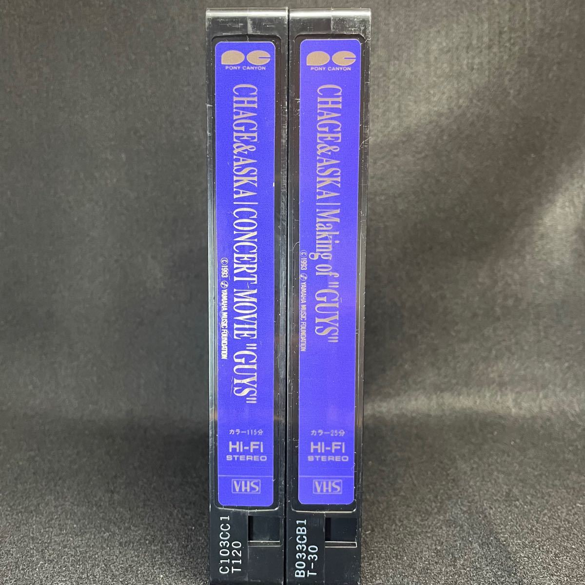 CHAGE&ASKA/CONCERT MOVIE GUYS VHS チャゲアス コンサート｜Yahoo