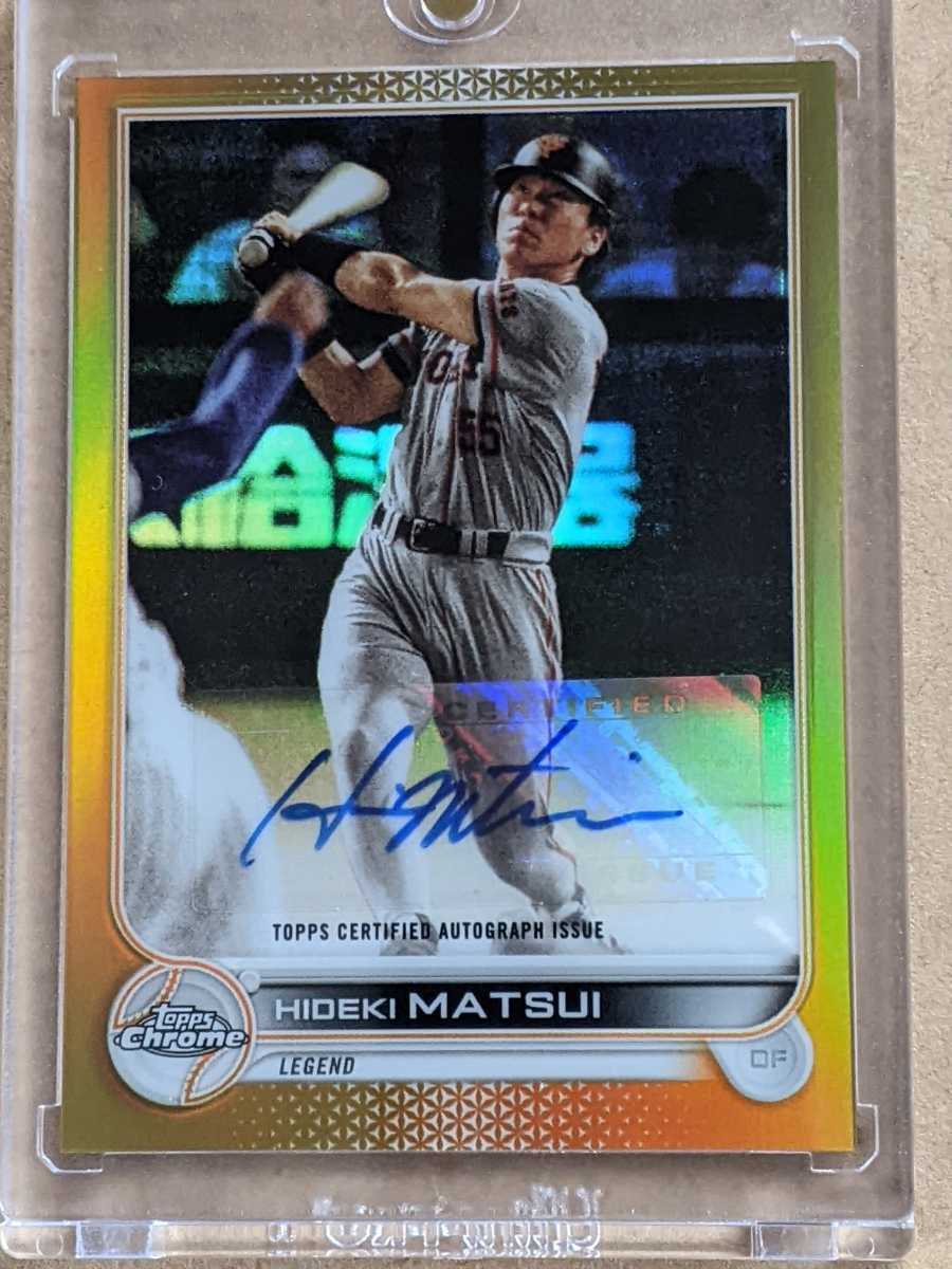 松井秀喜ファン必見！！！ 松井秀喜直筆サイン入りフォト