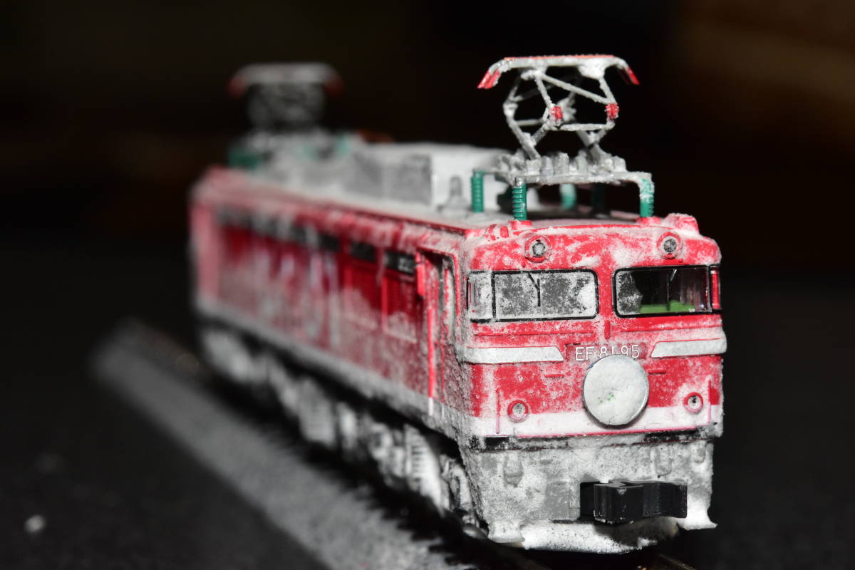Yahoo!オークション - KATO EF81 95 レインボー ウェザリング加工 着雪