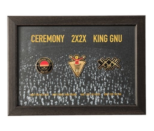 King gnu CEREMONY メモリアルピンバッジ 新品未使用未開封｜Yahoo