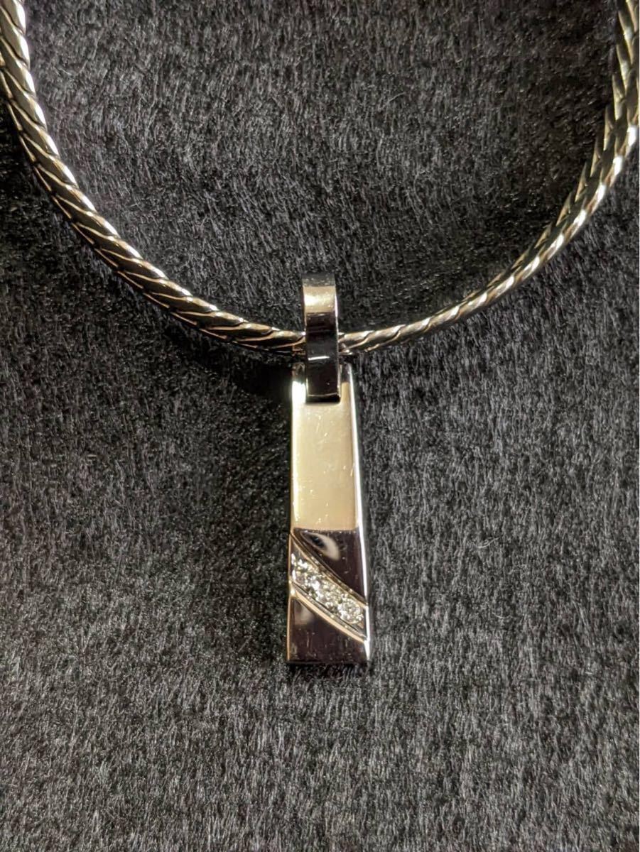 KHG ゲルマニウム ネックレス ハイパワーセンカー ダイヤ付 ptin Ge