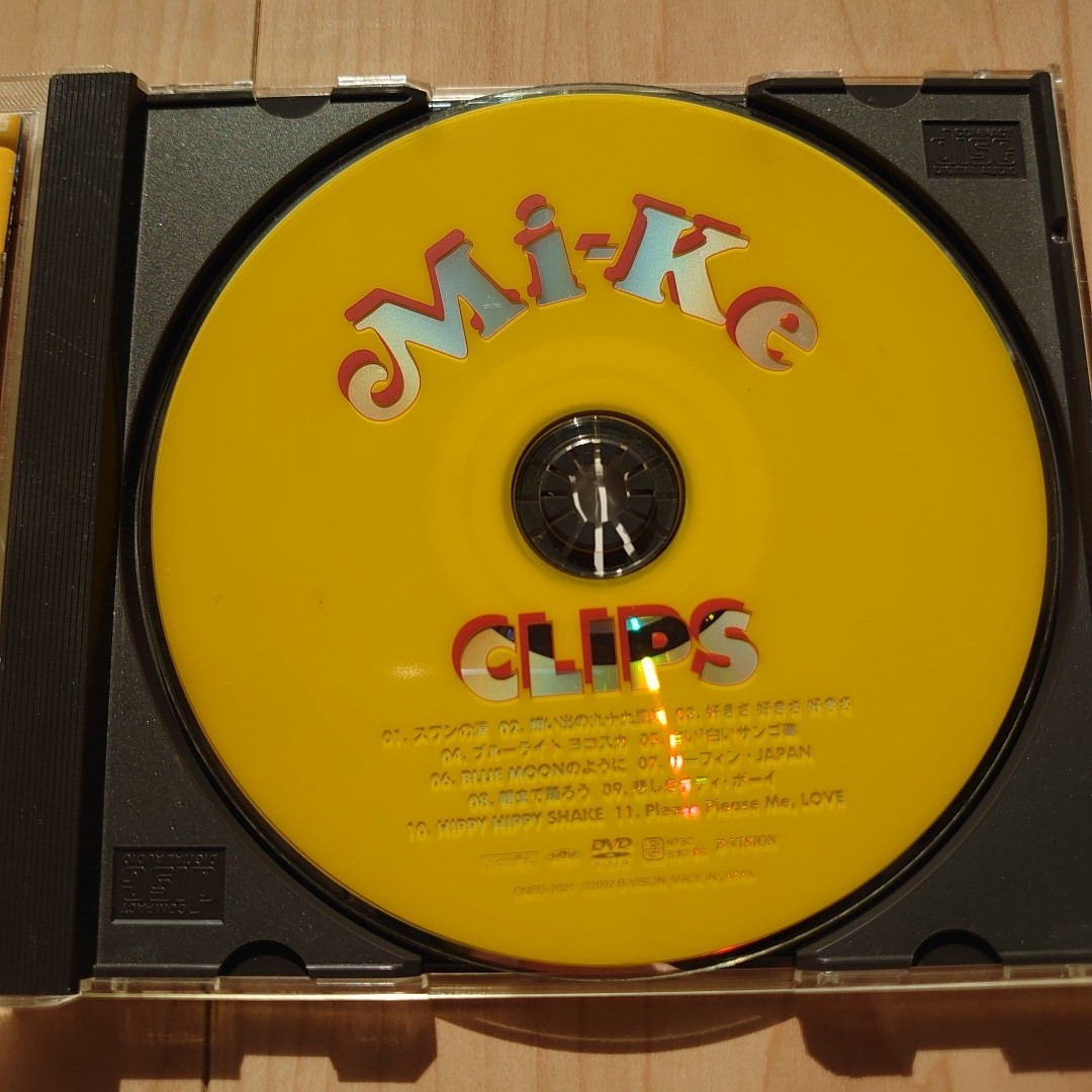 廃盤DVD「Mi-Ke CLIPS」Mi-Ke（宇徳敬子/村上遥/渡辺真美） 廃盤DVD