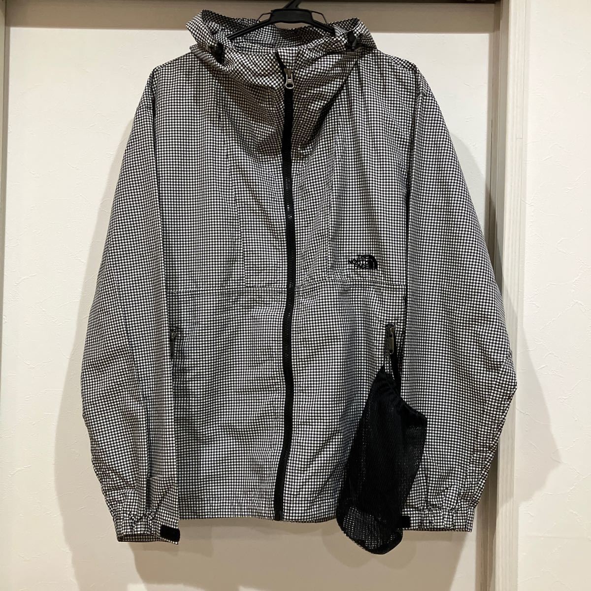 ノースフェイス マウンテンパーカー コンパクトジャケット ギンガム