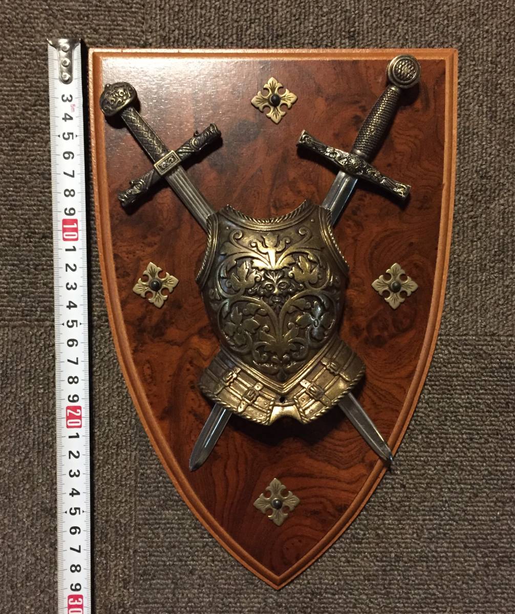 Yahoo!オークション - 希少 デニックス 盾 飾り 壁掛け ビンテージ 西