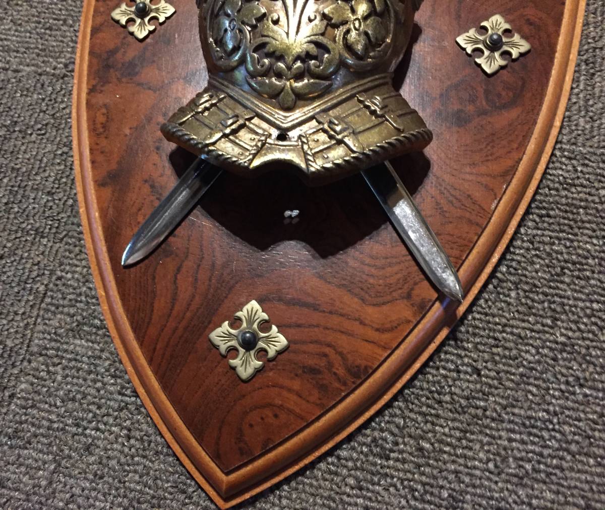 Yahoo!オークション - 希少 デニックス 盾 飾り 壁掛け ビンテージ 西