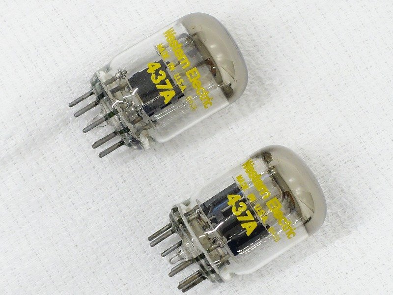 中古]Western Electric 437A 真空管 2個セット □□Western Electric