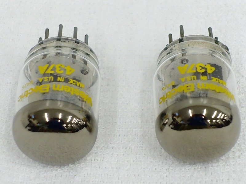 Yahoo!オークション - Western Electric 437A 真空管2本 S/N 8426 ウ