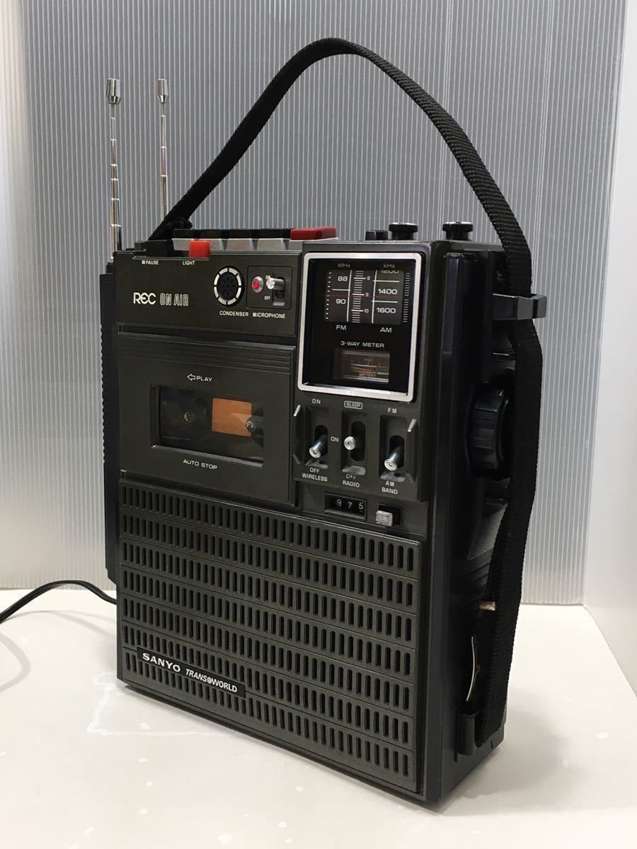 Yahoo!オークション - SANYO MR-4000 TRANS WORLD 検索)ラジカセ サン