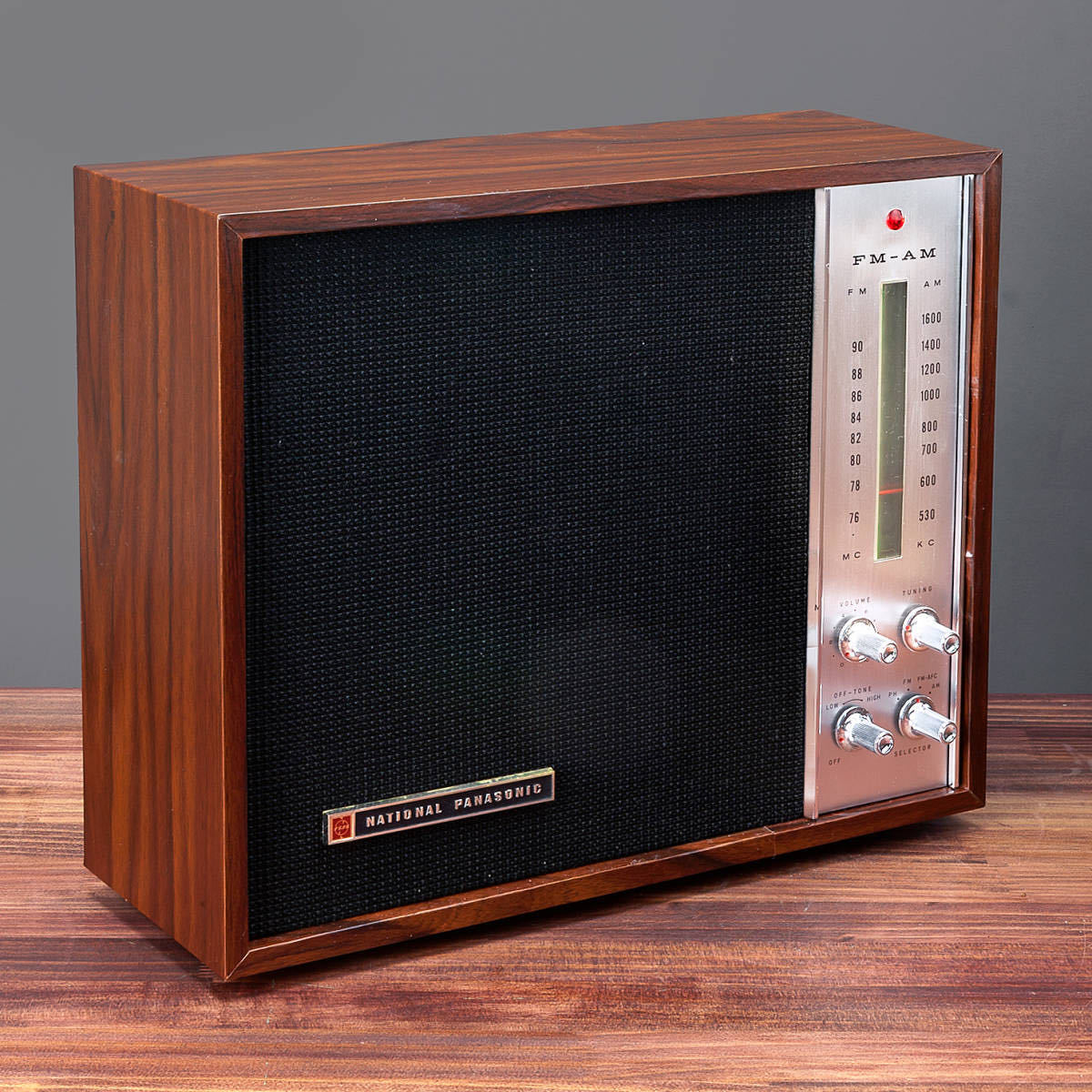 Yahoo!オークション - FMの聴ける真空管ラジオ ナショナルパナソニック