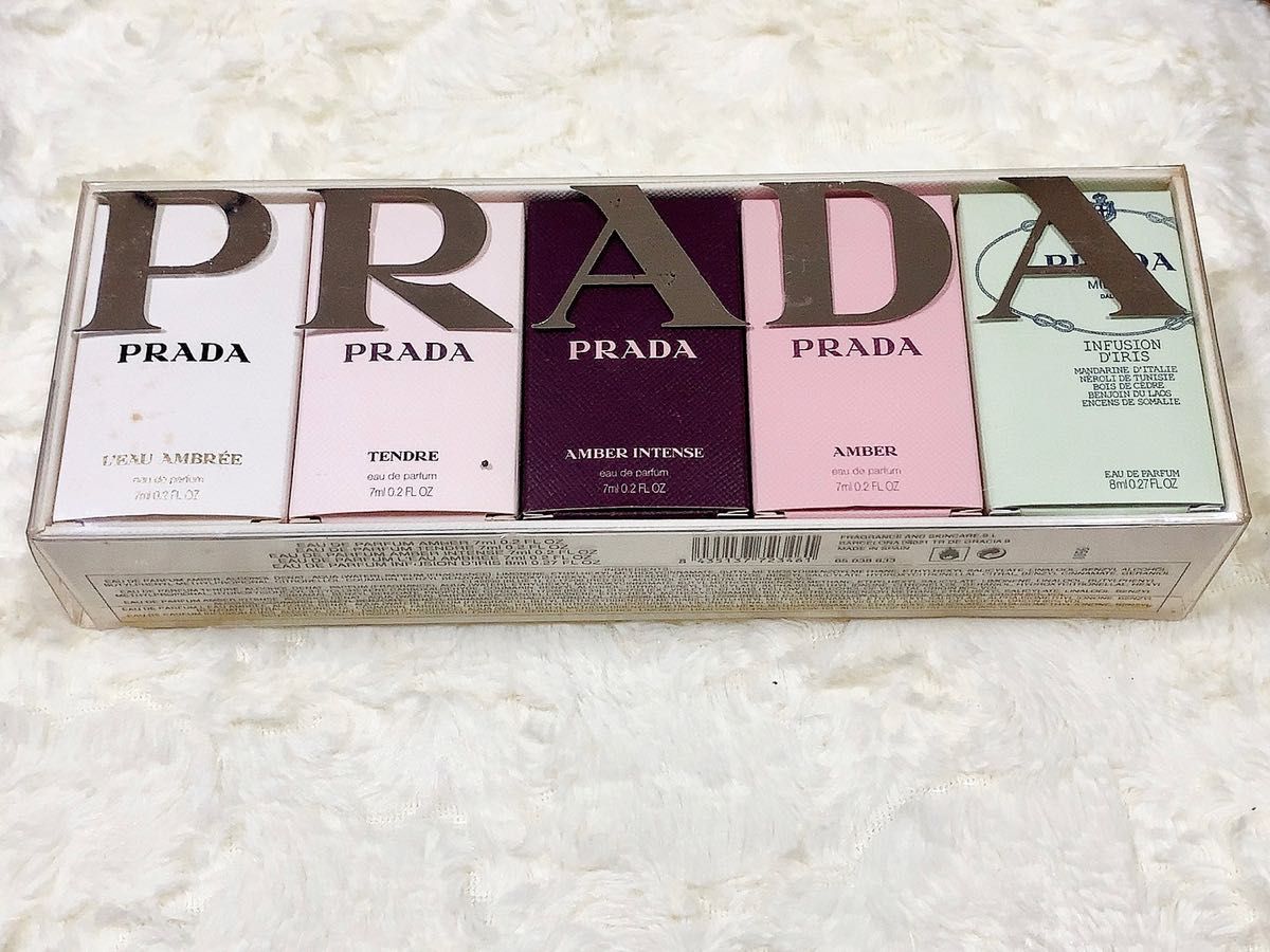 廃盤 レア品】PRADA プラダ 香水 ミニボトル コレクション5本セット