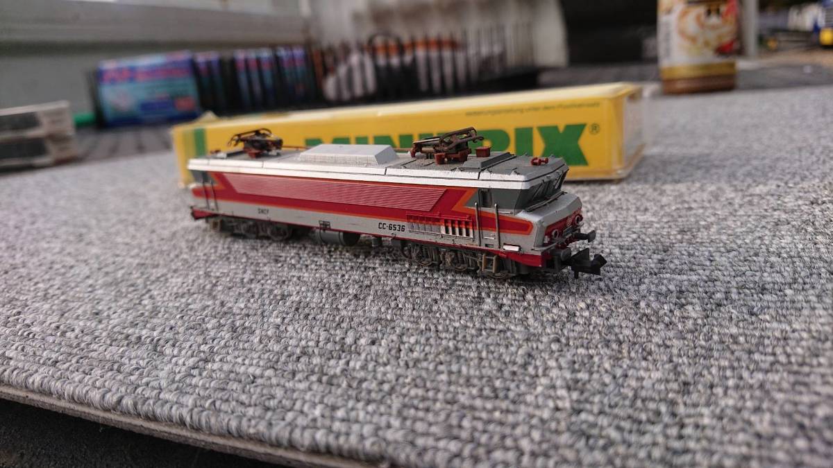Yahoo!オークション - フランス 国鉄 希少 MINITRIX 2084 SNCF CC-6536