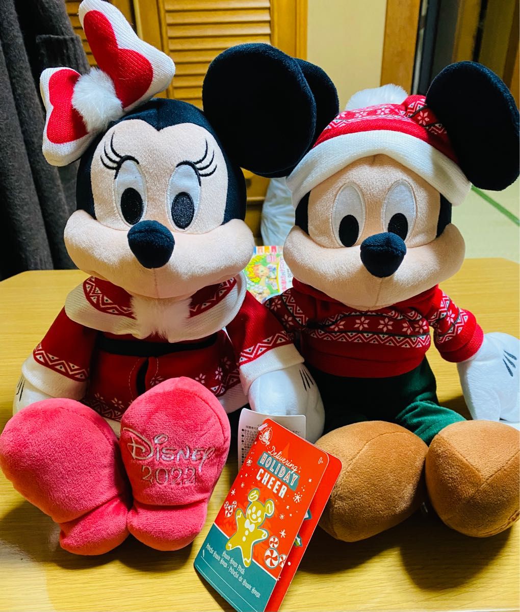 Disney Store ディズニーストア 2022クリスマス ミッキー&ミニー