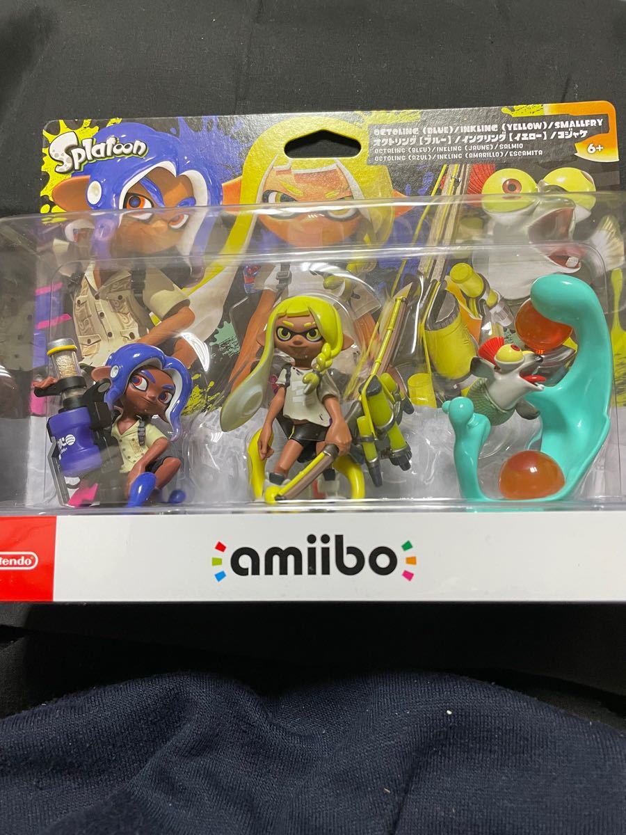 スプラトゥーン3 amiiboのトリプルセット・インクリング［イエロー