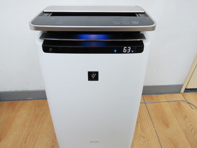 2019年製SHARP KI-JP100 加湿空気清浄機プラズマクラスターNEXT 46畳