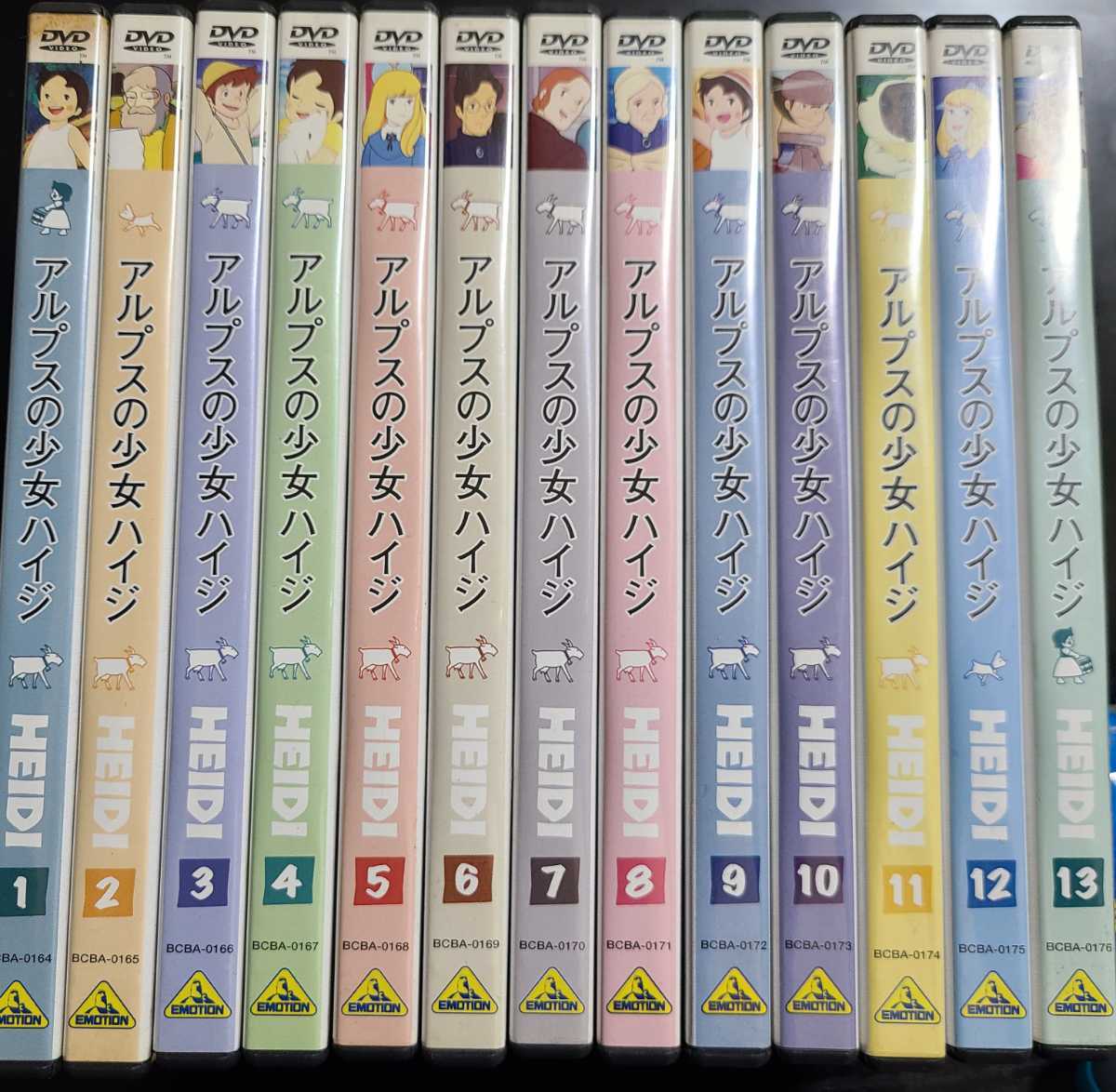 Yahoo!オークション - 『アルプスの少女ハイジ』DVD全13巻セット ほ