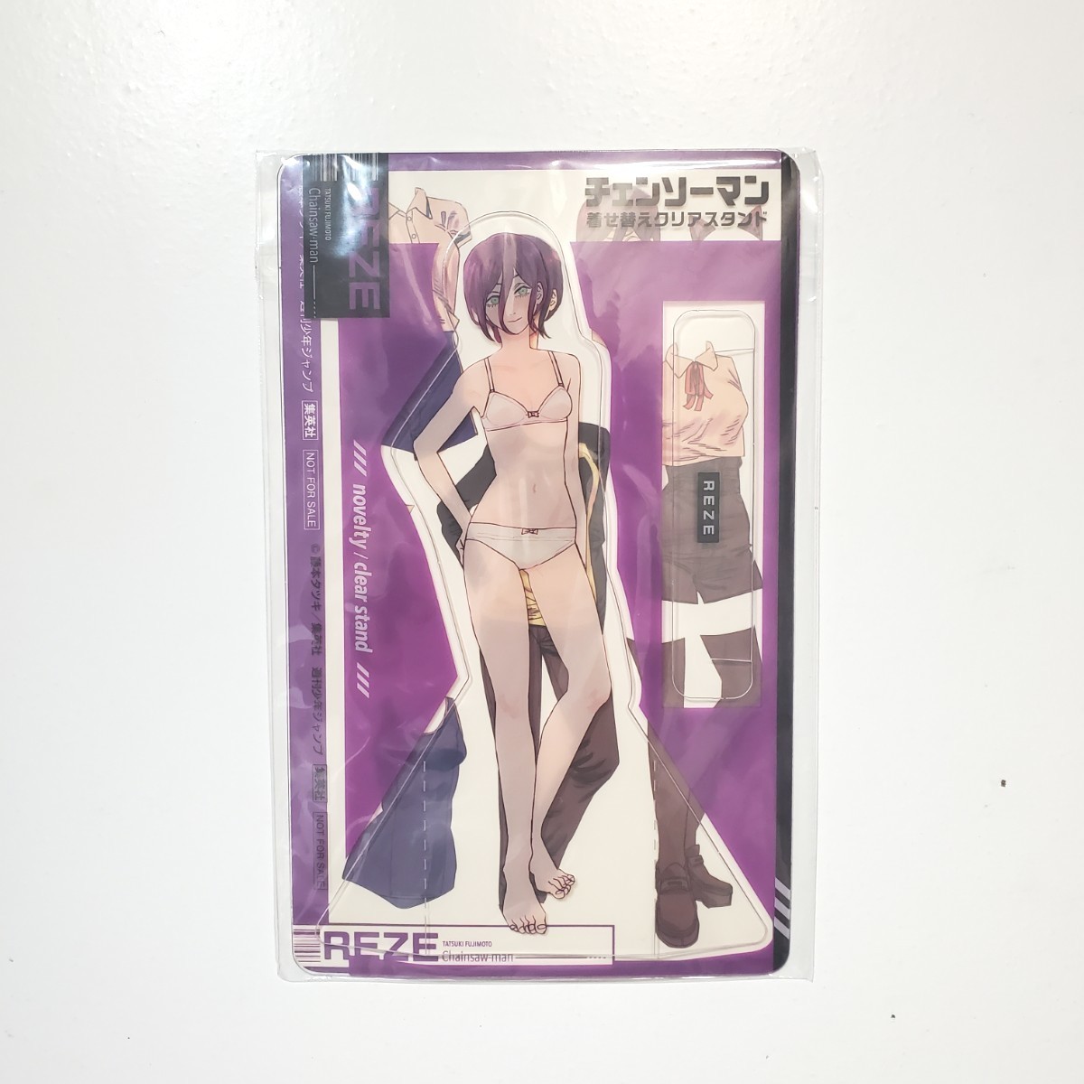 チェンソーマン 特典 セット レゼ着せ替えクリアスタンド イラスト