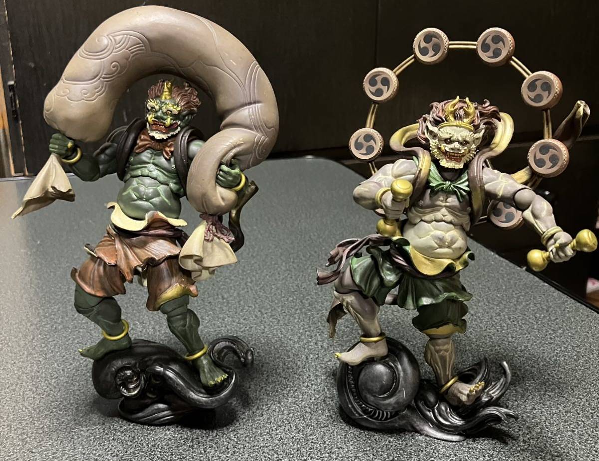 Yahoo!オークション - リボルテックタケヤ 風神 海洋堂 雷神 2体セット