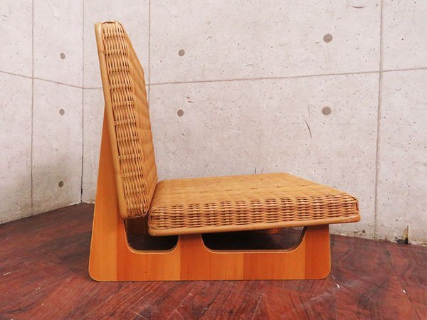 Yahoo!オークション - IDEE/イデー 高級 TOU ZA ISU/籐座椅子 坂倉準