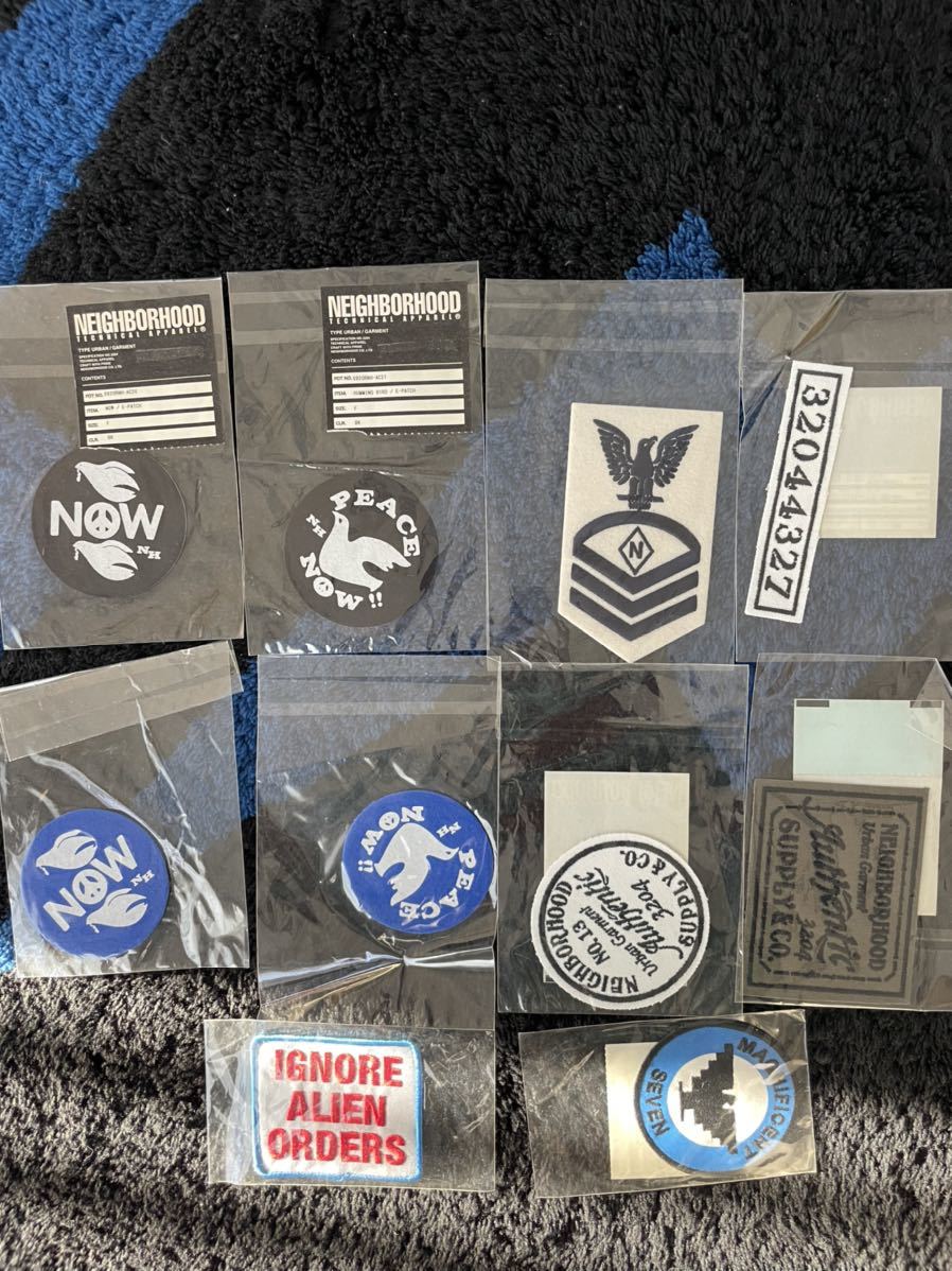 Yahoo!オークション - ネイバーフッド ワッペン10個セット 未使用未開