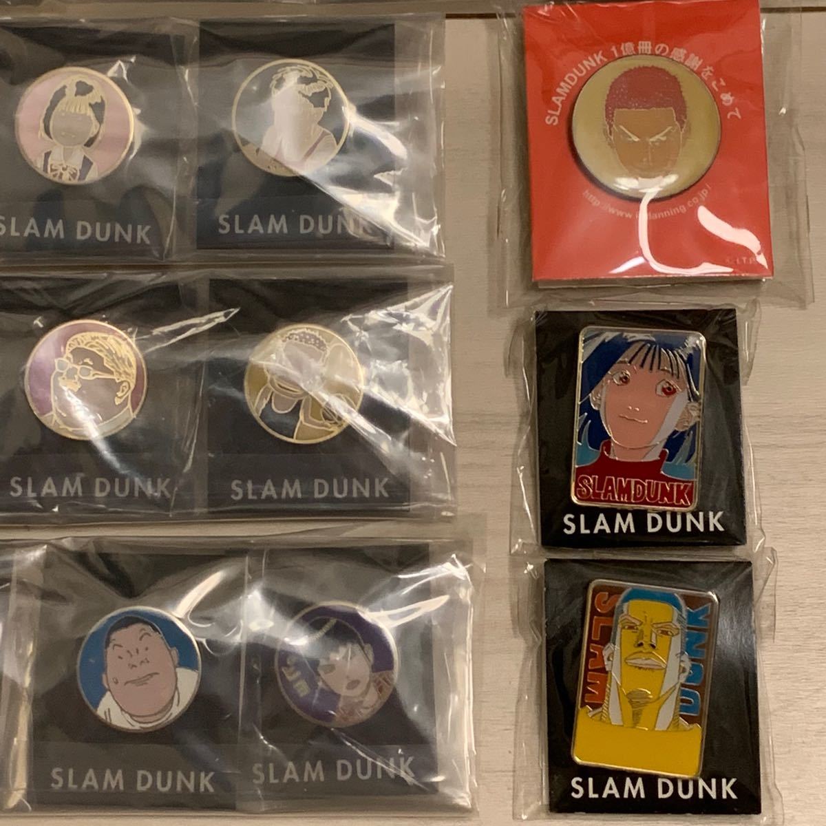 貴重】SLAM DUNK スラムダンク ピンバッジ 全27種 プラス3点セット