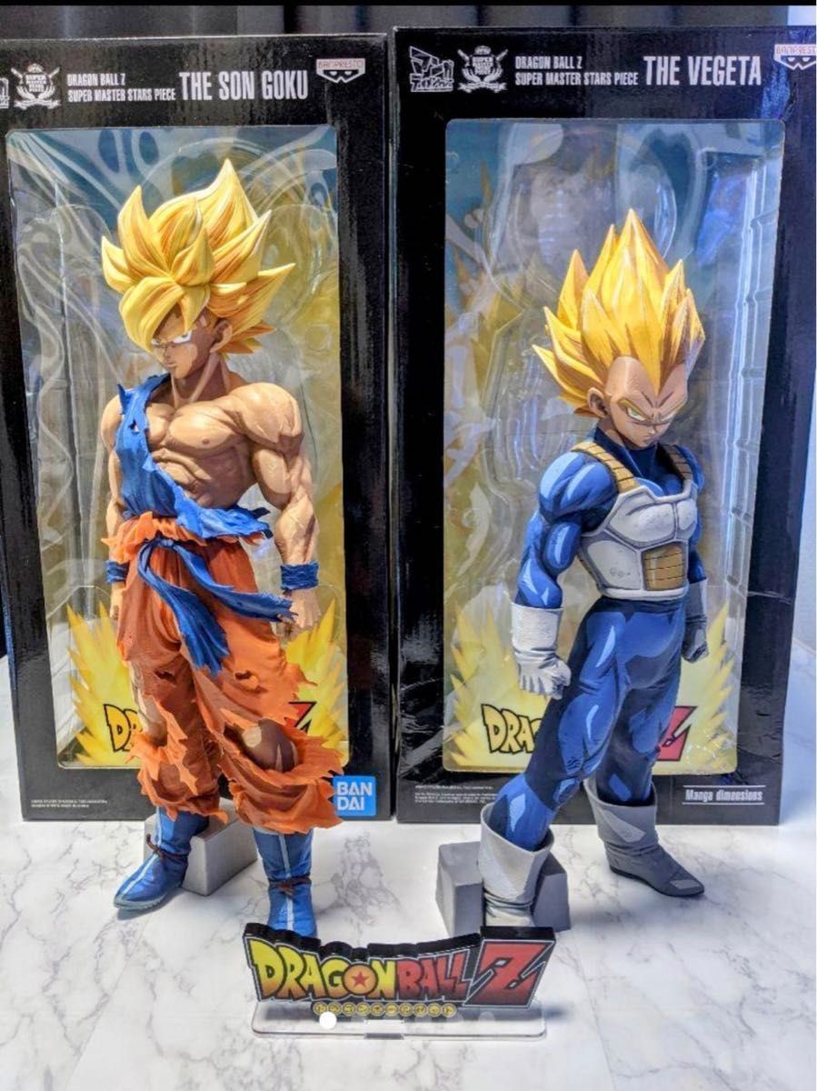 海外正規品）smsp 超サイヤ人孫悟空 超サイヤ人ベジータ 二次元色彩